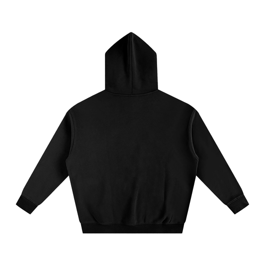 Left corner puff print Urban pulse hoodie